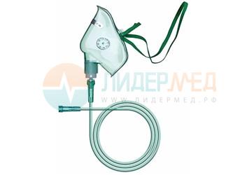 Маска лицевая кислородная с трубкой 2 м Alba Healthcare